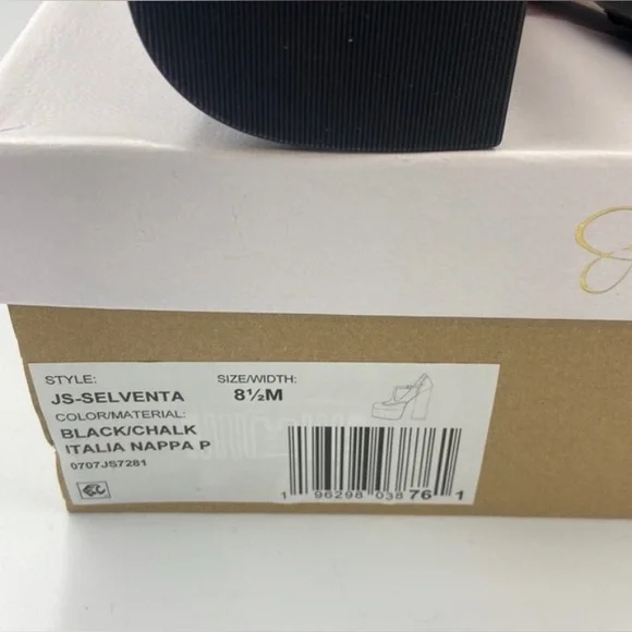 Jessica Simpson Selventa Platform Shoes - Size 8.5M - Picture 7 of 8